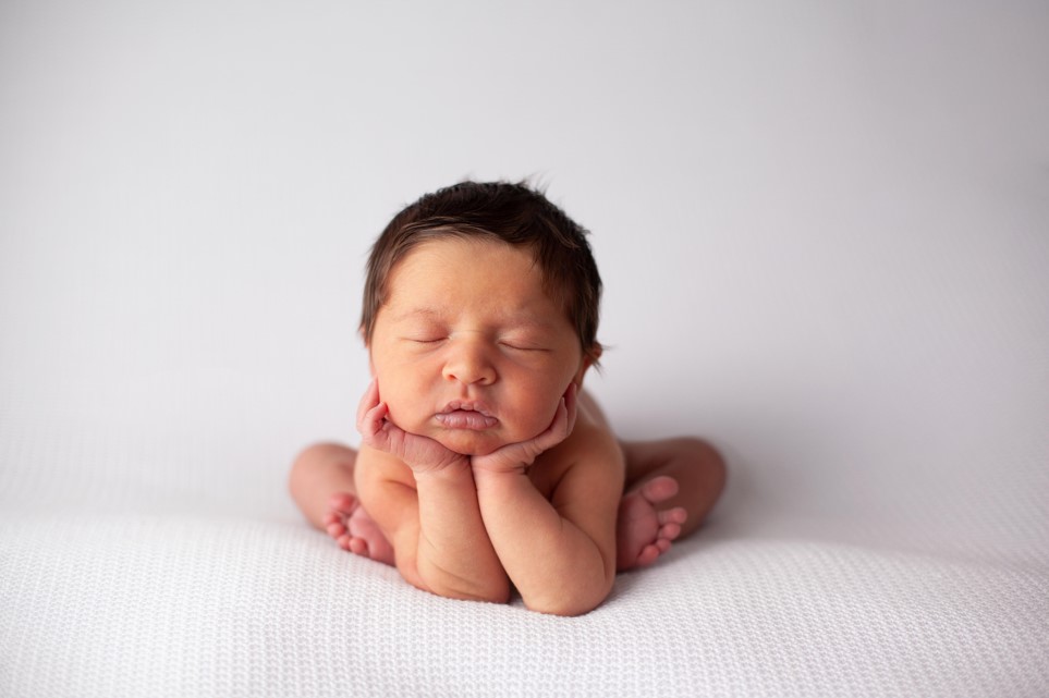 Experienced newborn photographers will safely compose 'composite' newborn images.