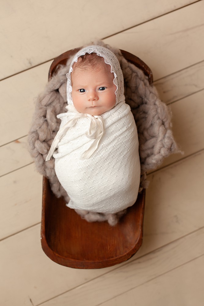 Bowl, baskets, and buckets add a much needed visual effects to any newborn portraits. 