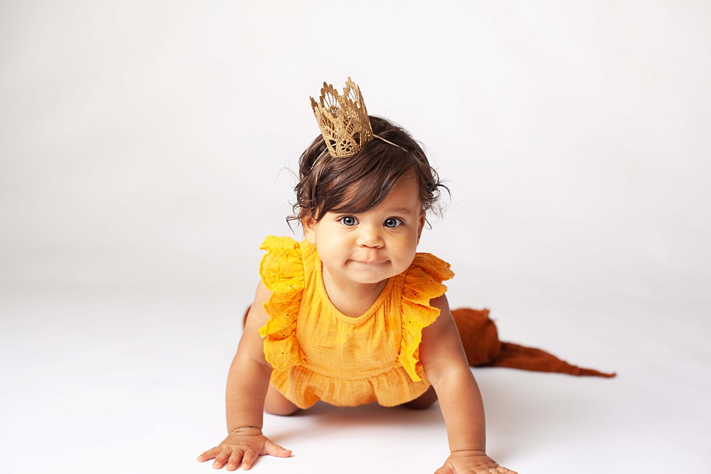 Capturing your child's personality is a huge part of their milestone session at this age.  