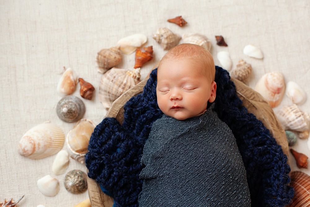 When interviewing a newborn photographer, be sure to ask about what props they provide. 